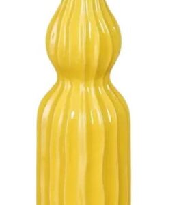 Felipe single flower vaas geel h20xd7cm